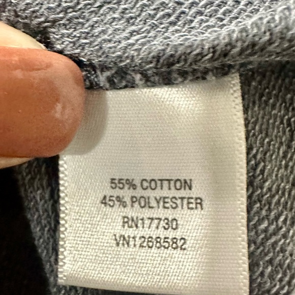 Converse One Star Gray Quilted Zip-Up Jacket Small - Picture 8 of 9